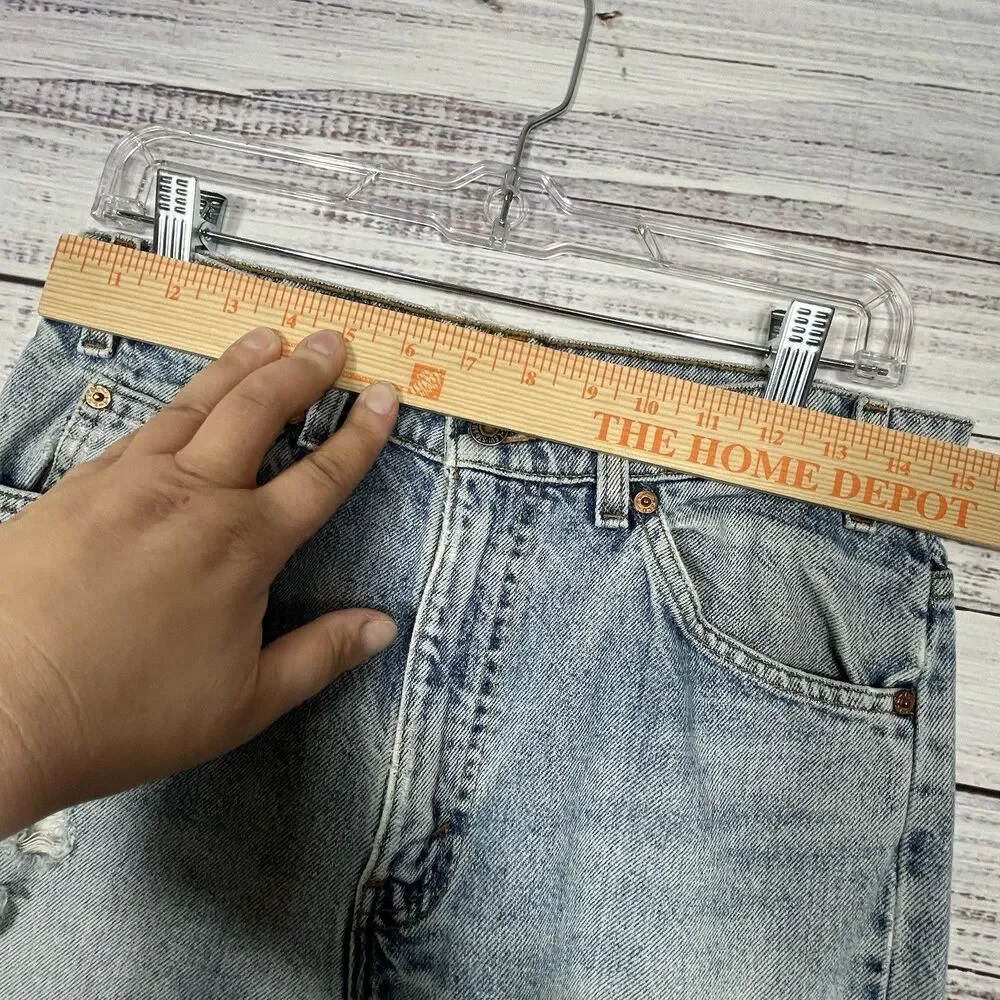 Vtg 90’s Levi’s 505 Orange Tab Mens 32x32 (30x32 Actual) USA Distressed Straight